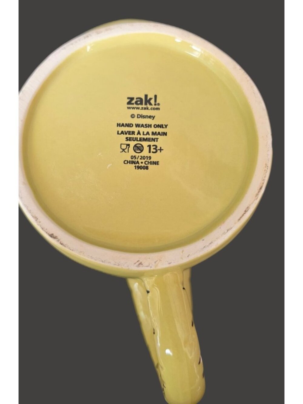 Disney Oogie Boogie Mug Nightmare Before Christmas Zak Designs Sculpted Ceramic - Picture 7 of 7
